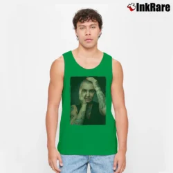 Men’s sinead o'connor vintage iconic 90s music Tank Top in irish green | Breathable, Active-Friendly Design