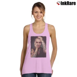 Women’s sinead o'connor vintage iconic 90s music Tank Top in light pink | Lightweight, Movement-Friendly