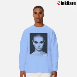 Men’s sinead o'connor vintage retro alternative icon Long-Sleeve Shirt in light blue | Sleek, Lightweight, Year-Round Wear