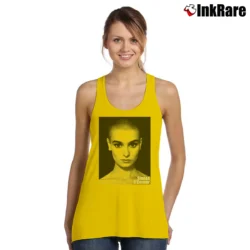 Women’s sinead o'connor vintage retro alternative icon Tank Top in yellow | Lightweight, Movement-Friendly