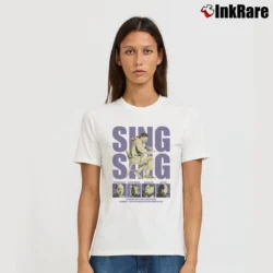 Women’s Sing Sing Movie Signature T-Shirt in white | Soft, Flattering Fit