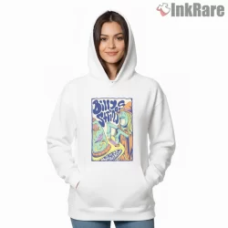 Singer Billy Strings Music Tour Poster Shirt on white hoodie for women graphic tee