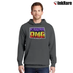Men’s Sis Vs Bro Karinaomg Logo Gift Pullover Hoodie in charcoal | Cozy, Durable, Modern Fit