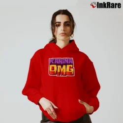 Women’s Sis Vs Bro Karinaomg Logo Gift Cozy Hoodie in red | Warm, Structured, Stylish