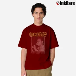 Men’s sister nancy jamaican singer dancehall reggae icon Classic T-Shirt in maroon | Soft, Breathable Everyday Wear