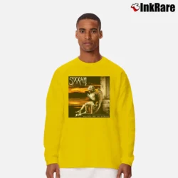 Men’s Sixx Am Prayers Tour Album Long-Sleeve Shirt in yellow | Sleek, Lightweight, Year-Round Wear