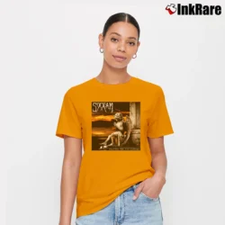 Women’s Sixx Am Prayers Tour Album Signature T-Shirt in orange | Soft, Flattering Fit