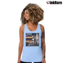 Women’s Sixx Am Prayers Tour Album Tank Top in light blue | Lightweight, Movement-Friendly