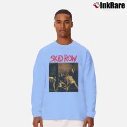 Men’s Skid Row Slave To The Grind Long-Sleeve Shirt in light blue | Sleek, Lightweight, Year-Round Wear