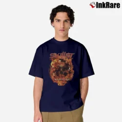 Men’s Skillet Monster Hot Topic Band Classic T-Shirt in navy | Soft, Breathable Everyday Wear