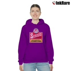 Women’s Skinners Old Fashioned Steamed Hams Simpsons Cozy Hoodie in purple | Warm, Structured, Stylish