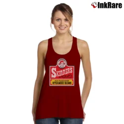 Women’s Skinners Old Fashioned Steamed Hams Simpsons Tank Top in maroon | Lightweight, Movement-Friendly