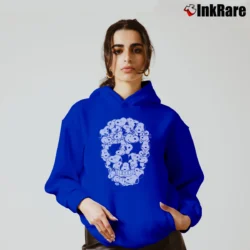 Women’s Skull Cap Snoopy Lover Gift Cozy Hoodie in royal blue | Warm, Structured, Stylish