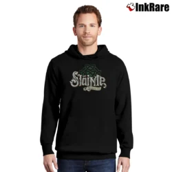 Men’s Slainte Irish Drinking Graphic Pullover Hoodie in black | Cozy, Durable, Modern Fit