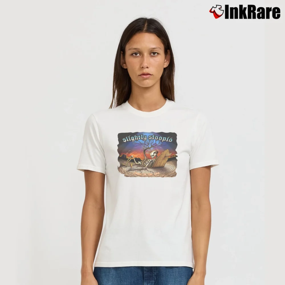 Women’s Slightly Stoopid Closer To The Sun Signature T-Shirt in white | Soft, Flattering Fit