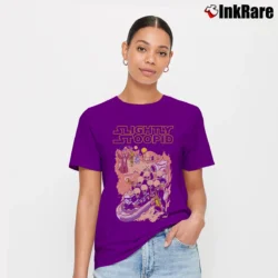 Women’s Slightly Stoopid Tour 2013 Cantina Band Star Wars Signature T-Shirt in purple | Soft, Flattering Fit