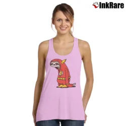 Women’s Sloth Flash Parody The Neutral Tank Top in light pink | Lightweight, Movement-Friendly