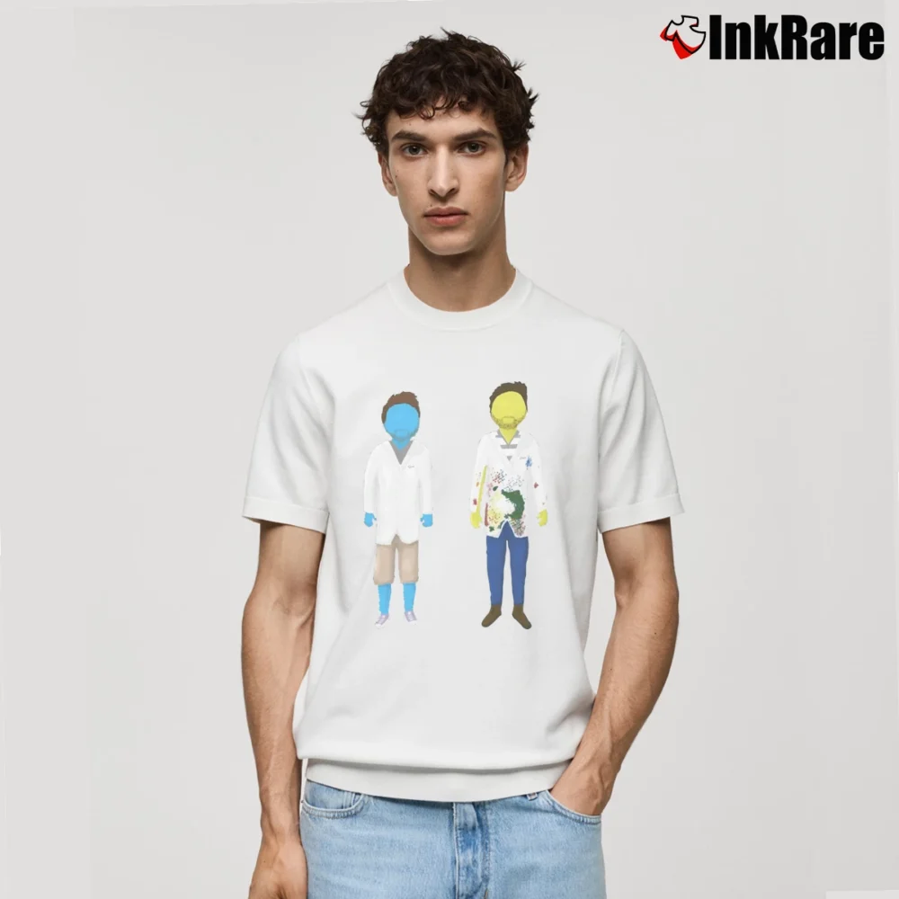 Men’s Slow Mo Guys Tsmg 75 Classic T-Shirt in white | Soft, Breathable Everyday Wear