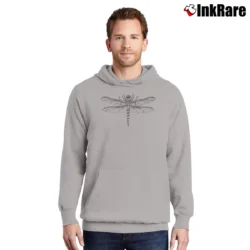 Men’s Smash Transit Dragonfly Tank Top Pullover Hoodie in sport grey | Cozy, Durable, Modern Fit