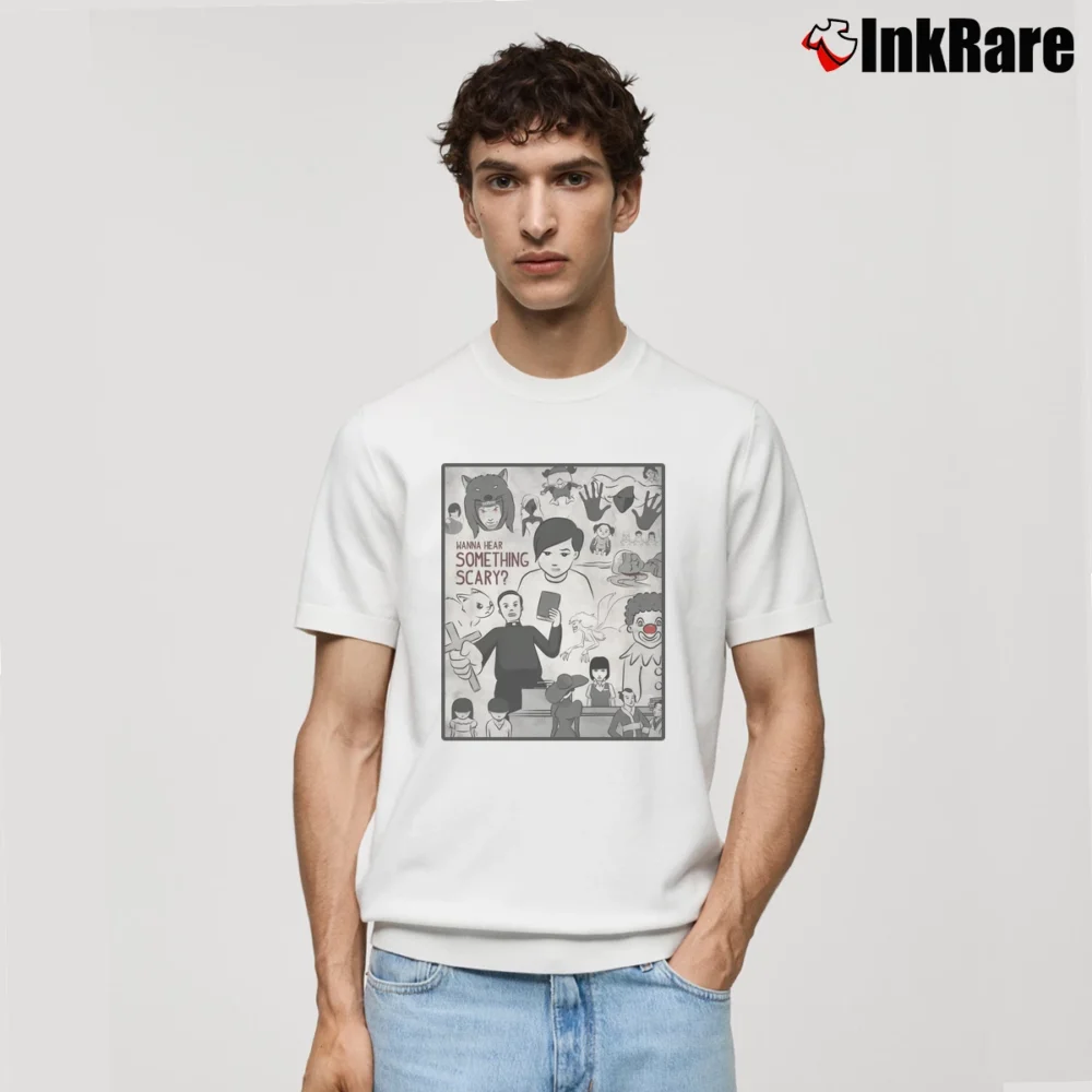 Men’s Snarled Something Scary Graphic Classic T-Shirt in white | Soft, Breathable Everyday Wear