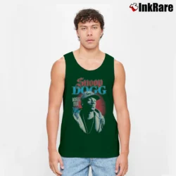 Men’s Snoop Dogg 2007 World Tour Tank Top in forest green | Breathable, Active-Friendly Design
