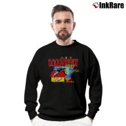 Men’s Snoop Dogg Doggy Style Cover Iconic Rap Hip Hop Crewneck Sweatshirt in black | Cozy Fabric, Clean Style