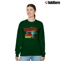 Women’s Snoop Dogg Doggy Style Cover Iconic Rap Hip Hop Relaxed Sweatshirt in forest green | Soft, Laid-Back Vibe