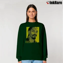Women’s Snoop Dogg Long Beach Arena California One Night Only Relaxed Sweatshirt in forest green | Soft, Laid-Back Vibe