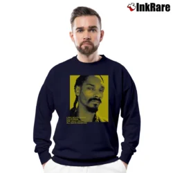 Men’s Snoop Dogg Long Beach Arena California One Night Only Crewneck Sweatshirt in navy | Cozy Fabric, Clean Style