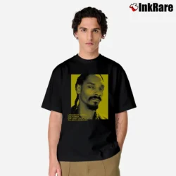 Men’s Snoop Dogg Long Beach Arena California One Night Only Classic T-Shirt in black | Soft, Breathable Everyday Wear