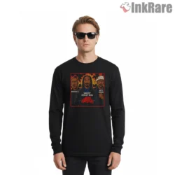 Snoop Doggy Dogg Two One Three Cartoon Shirt on black long sleeve shirt for men graphic tee