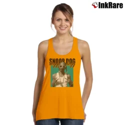 Women’s snoop doggy dogg west coast rap legend Tank Top in orange | Lightweight, Movement-Friendly