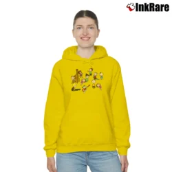 Women’s Snoopy A Charlie Brown Christmas Dance Cozy Hoodie in yellow | Warm, Structured, Stylish