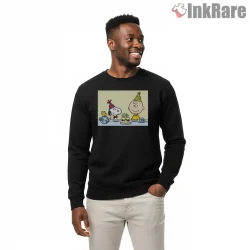 Snoopy And Charlie Brown Birthday Party Celebration Shirt on graphic shirt for men graphic tee