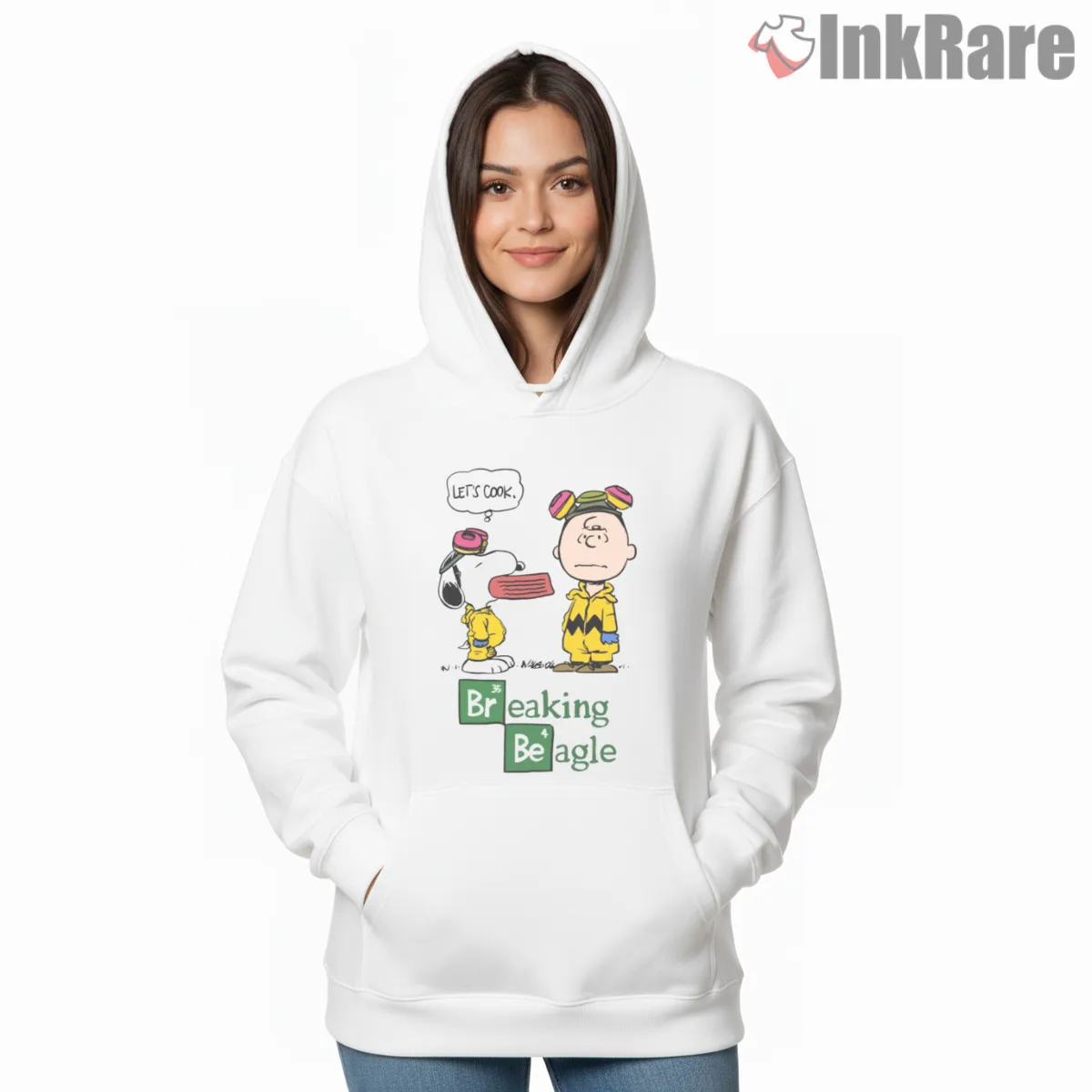 Snoopy And Charlie Brown Cooking Parody Hoodie White Snoopy And Charlie Brown Cooking Parody Shirt on white hoodie for women graphic tee
