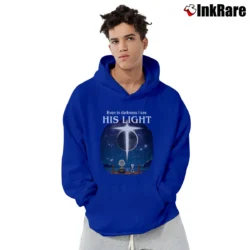 Men’s Snoopy And Charlie Brown Even In Darkness I See His Light Pullover Hoodie in royal blue | Cozy, Durable, Modern Fit