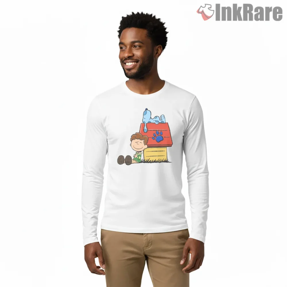 Snoopy And Friends One More Song Nostalgic Shirt on white long sleeve shirt for men graphic tee