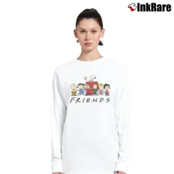 Women’s Snoopy And Friends Peanuts Classic Long-Sleeve Top in white | Sleek, Versatile, All-Season