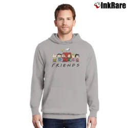Men’s Snoopy And Friends Peanuts Gang Pullover Hoodie in sport grey | Cozy, Durable, Modern Fit
