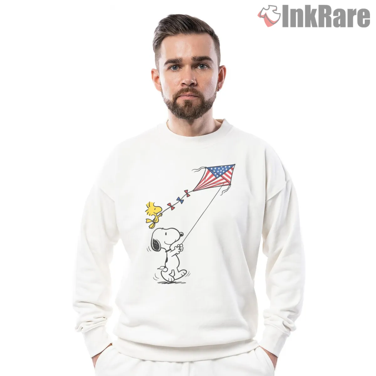 Snoopy And Woodstock American Kite Adventure Shirt on graphic shirt for men graphic tee