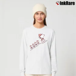 Women’s Snoopy And Woodstock Hiking Long-Sleeve Top in white | Sleek, Versatile, All-Season