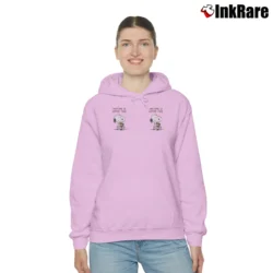Women’s Snoopy Anytime Is Coffee Time Cozy Hoodie in light pink | Warm, Structured, Stylish