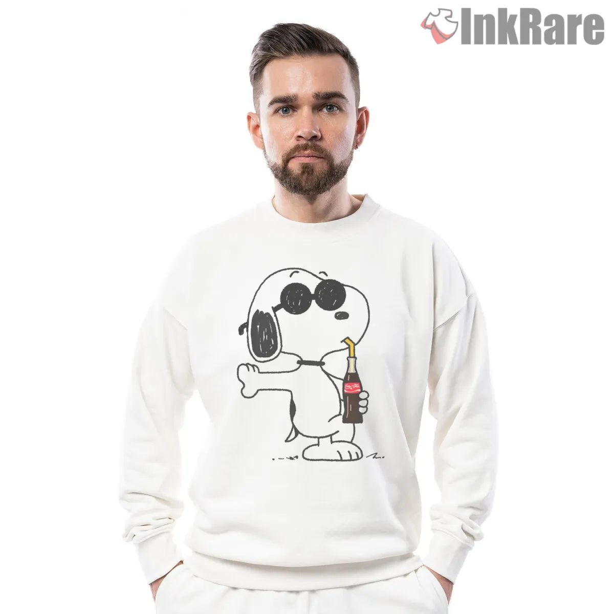 Snoopy Cola Bottle Cool Pose Shirt Snoopy Cola Bottle Cool Pose Shirt on graphic shirt for men graphic tee