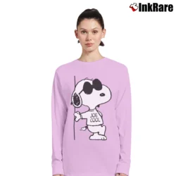 Women’s Snoopy Joe Cool Classic Long-Sleeve Top in light pink | Sleek, Versatile, All-Season
