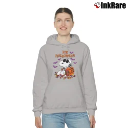 Women’s Snoopy Joe Cool Halloween Peanuts Costume Cozy Hoodie in sport grey | Warm, Structured, Stylish