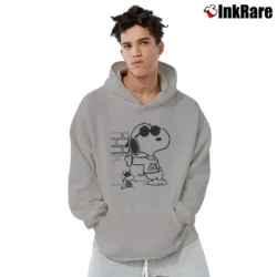 Men’s Snoopy Joe Cool Pullover Hoodie in sport grey | Cozy, Durable, Modern Fit