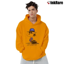 Men’s Snoopy Joe Lawyer Peanuts Attorney Classic Pullover Hoodie in orange | Cozy, Durable, Modern Fit