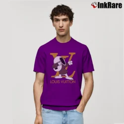 Men’s Snoopy Louis Vuitton Classic T-Shirt in purple | Soft, Breathable Everyday Wear