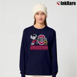 Women’s Snoopy Ohio State Buckeyes Long-Sleeve Top in navy | Sleek, Versatile, All-Season