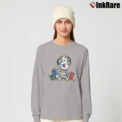 Women’s Snoopy Peanuts Cartoon Long-Sleeve Top in sport grey | Sleek, Versatile, All-Season